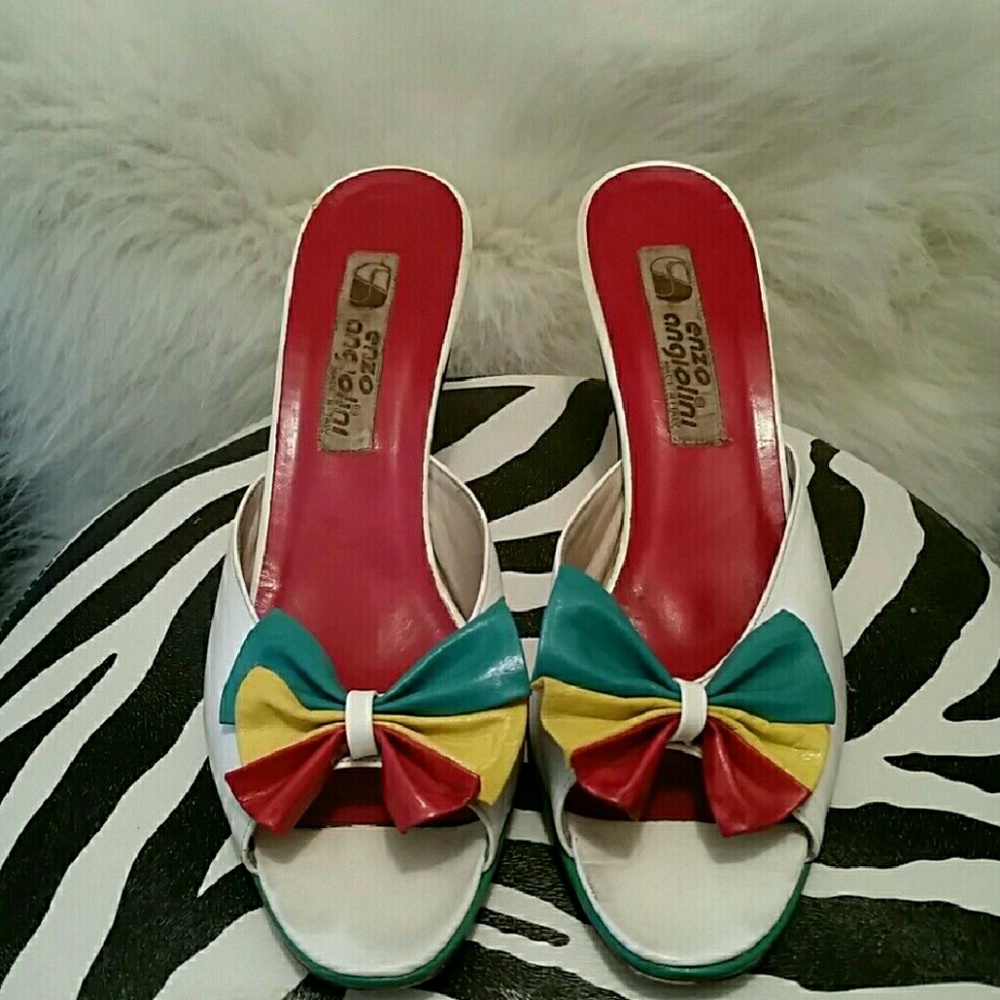 Enzo Angiolini Slip On Heels